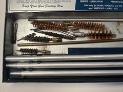 JC HIGGINS SHOTGUN CLEANING KIT NO.710 SOLD ONLY BY SEARS&ROEBUCK CO.