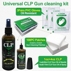 Universal CLP Gun Lubrication (4 oz Spray & 1 oz Needle),Multi-Purpose Gun Cl…