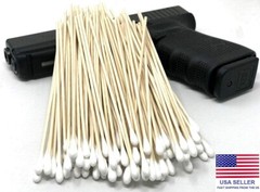 Cotton Swabs To Clean Your Pistol And Rifles Hard To Reach Gun Areas 100 Count