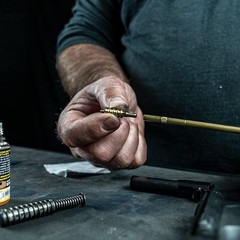 Otis Technology 9mm Pistol Cleaning Kit with Brass Rod (Select Your Style)