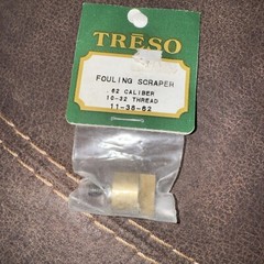 Treso .62 CALIBER 10/32 THREAD BRASS FOULING SCRAPER 11-38-62