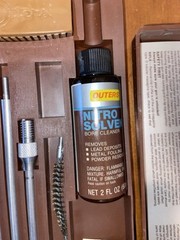 Outers Gun Cleaning Kit, For Universal Gun Cleaning, 8 Piece**, Plastic Box #bs