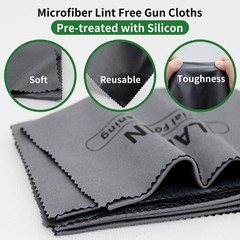 Silicon Cloth 5 Pack 12” ×12” Cleaning Cloths Lint Free – Cleaning Wipes wi…