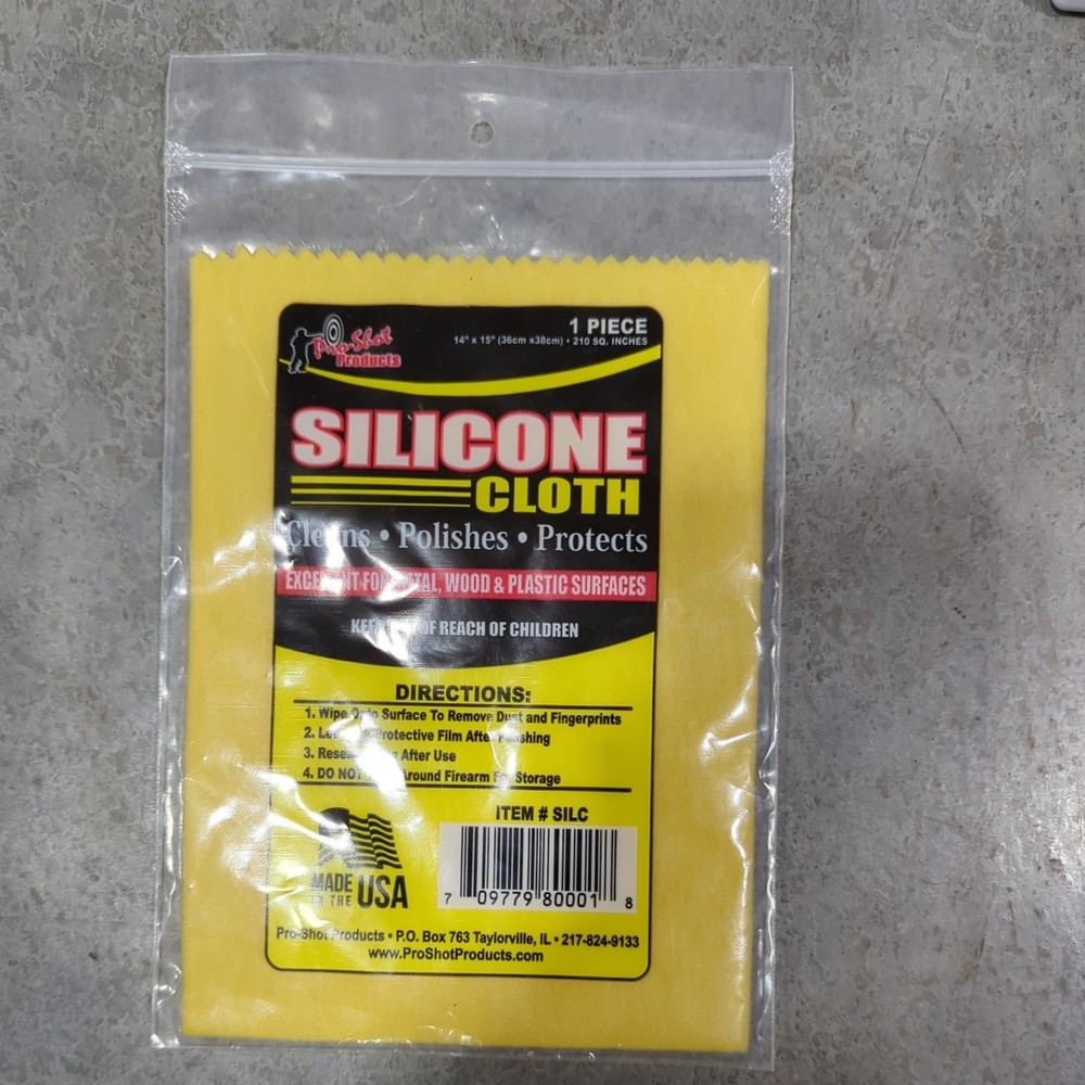 Pro-Shot Silicone Cloth 14″ x 15″ -210 Square Inches # SILC New!