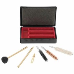 UTG – 9MM/.380/.357 Pistol Cleaning Kit, 6-pieces with case