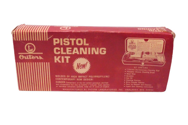 OUTERS Pistol & Revolver Cleaning Kit P-479 .38 Special