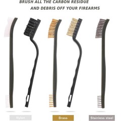 Cleaning Brushes Picks Kit Set Brass Copper Steel Nylon Stainless Steel Ploym…
