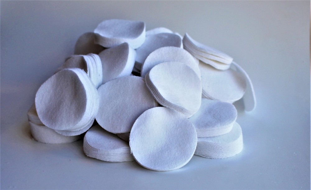 .38-.45 CAL/410 GA/8-9MM DRY 2 1/4″ ROUND COTTON PATCHES QTY. 1,000 / EMSS1012T