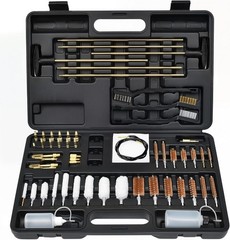 Gun Cleaning Kit with Organized Accessories for Pistol & Shotgun Care