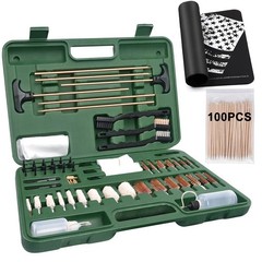 Gun Cleaning Kit, Universal Gun Cleaning, All Caliber, with Mat and Carrying …