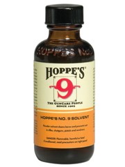 Hoppe’s No.9 Bore Solvent with Cleaning Patches 65ct Rifle, Pistol or Shotgun