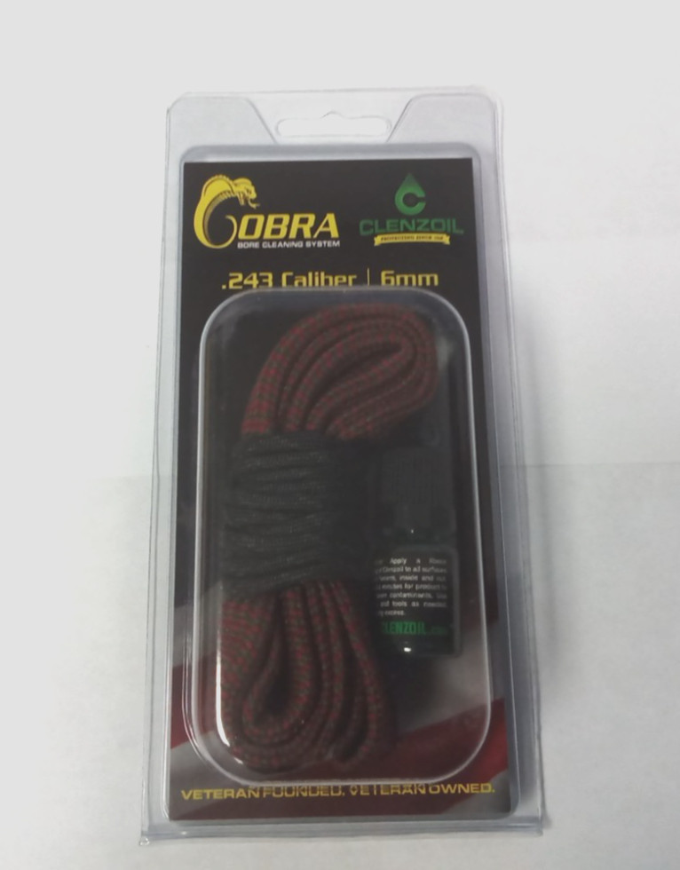 Cobra CLENZOIL Bore Cleaning System .243 Caliber 6MM