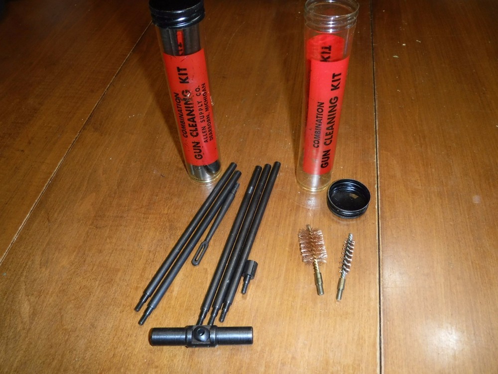 Field Gun Cleaning Kit, all metal parts, w/ storage tube.