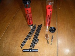 Field Gun Cleaning Kit, all metal parts, w/ storage tube.