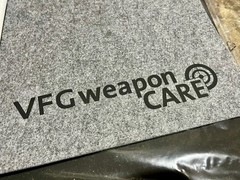 VFG #368577 New weapon mat Non-slip 1000 mm x 300 mm grey