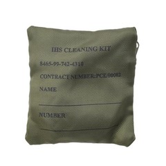 Original British army green metal IHS individual cleaning kit compact size NEW
