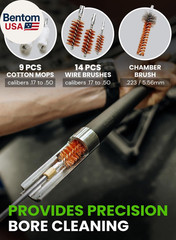 Universal Gun Cleaning Kit for All Guns – Portable Gun Cleaning Kits for Handgun