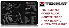 TekMat Glock Gen 5 Gun Cleaning Mat, TEK-R20-GLOCK-G5 Bench Mat