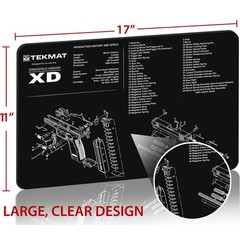 TekMat Original Gun Cleaning Mat – 17″ X 11″ – Springfield Armory XD