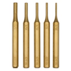 OTIS TECHNOLOGY 5 Piece Brass Punch Set