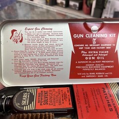 Vintage Sears Roebuck and Co. No.2140 12-16 ga Gun Cleaning Kit