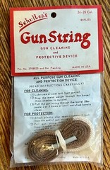 3 Pkgs Vintage Schultea’s Gun String Gun Cleaning and Protective Device Made USA