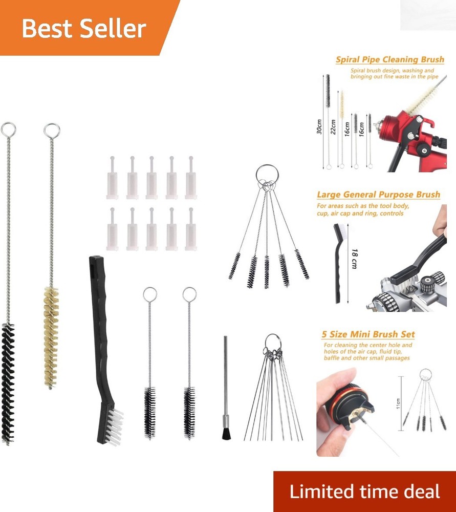 Multi-Purpose 31-Piece Spray Tool Cleaner with Stainless Steel Accessories