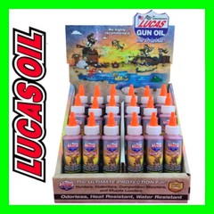 LUCAS Original Gun Oil 18 x 2oz Bottles Lubricant Hunting, Fishing Odorless