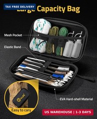 CVLIFE Gun Cleaning Kit for 9mm/.22/.223/5.56mm/12GA/.38/.357 – Gun Cleaner, Cle