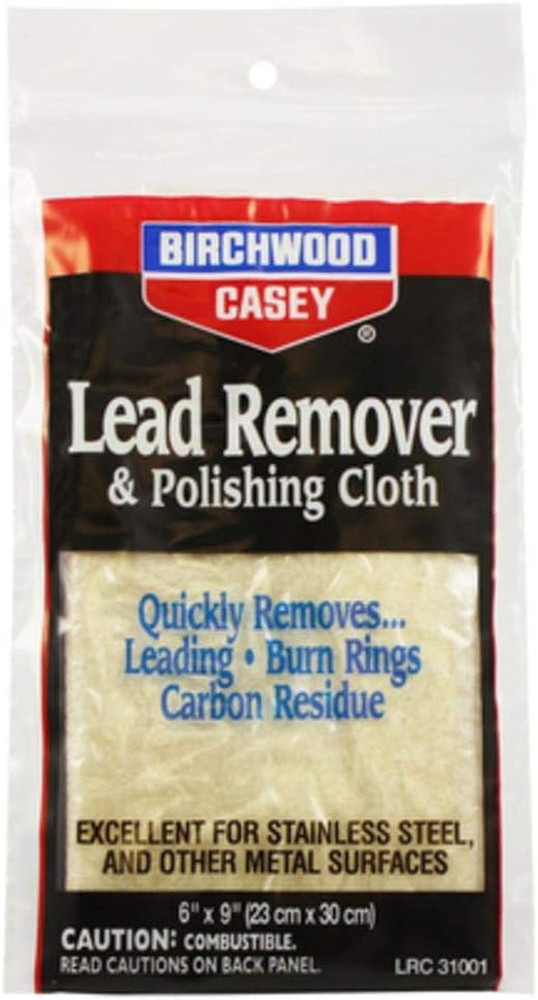 Birchwood Casey Rust & Lead Remover for Gun | Durable Effective Treated Tan 11″X
