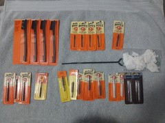 24 Piece New In Package Gun Cleaning Brushes, Mops And More