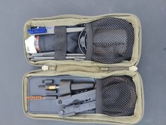 Gerber Tactical Military Gun Cleaning Kit Coyote MOLLE Case,Multitool–Never Used