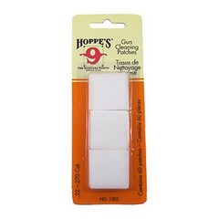 NEW! Hoppe’s No. 9 Gun Cleaning Patch, .22-.270 Caliber (60 Pack) 1202