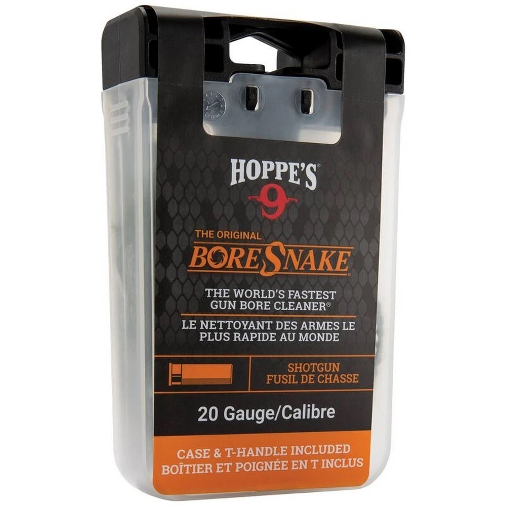 Hoppes BoreSnake Bore Cleaner For 20 Gauge Shotguns W/ Storage Case – 24 (10779)