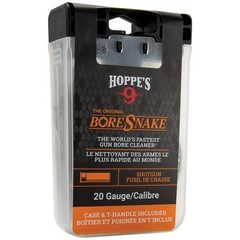 Hoppes BoreSnake Bore Cleaner For 20 Gauge Shotguns W/ Storage Case – 24 (10779)