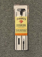 Hoppe’s 3pc Stainless Steel Cleaning Rod Universal Set READ DESCRIPTION