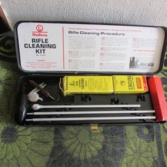 *** Vintage Outers Rifle Cleaning Kit # P-77. .35 Cal. *** Free S/H