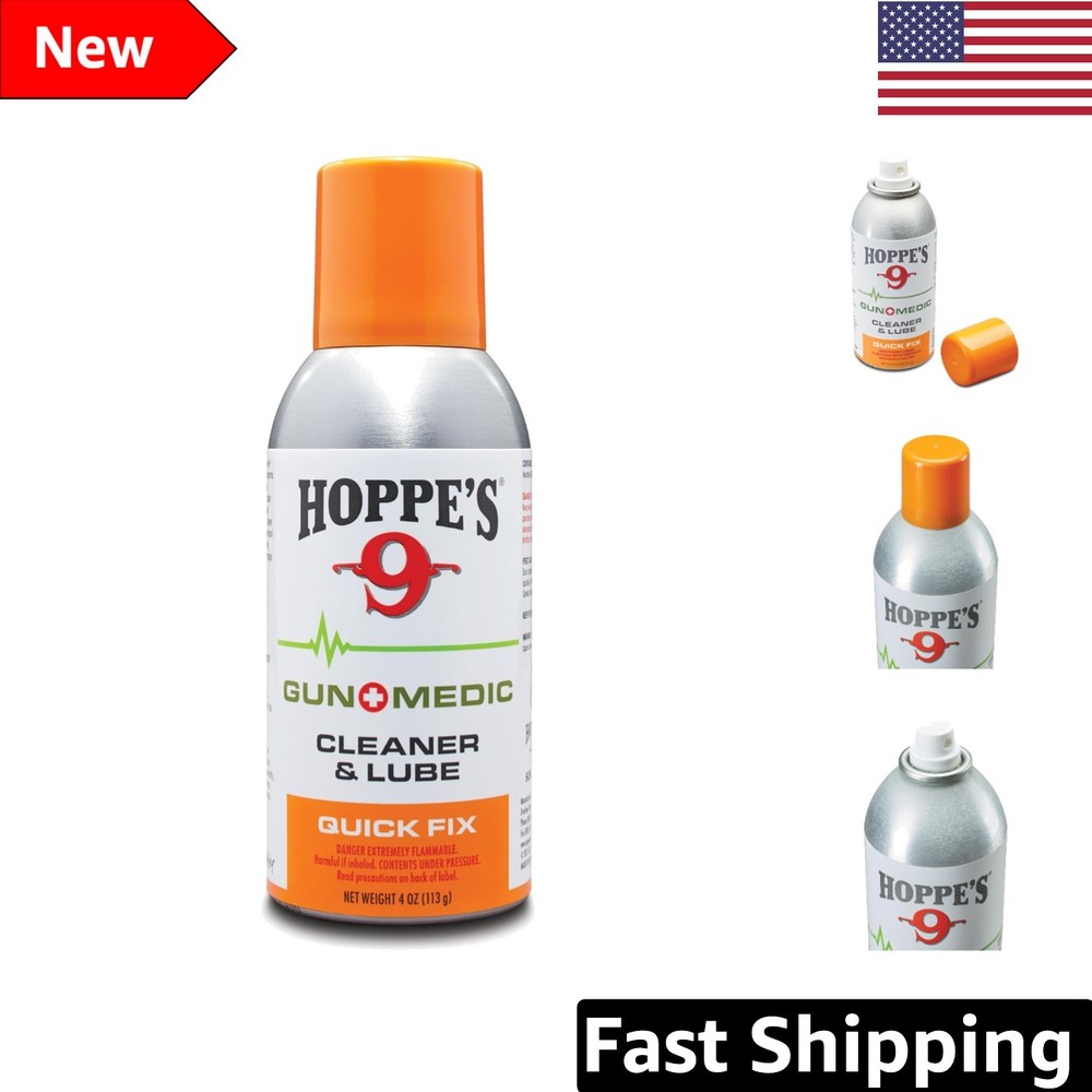 High-Performance Gun Cleaner & Lube – 4 Oz Cold & Heat Resistant Formula