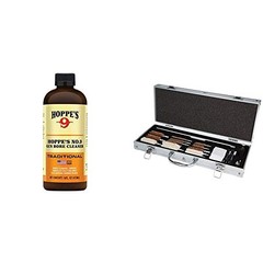 Hoppes #9 Gun/Firearm Bore Cleaning Solvent w/Child Proof Cap 1 Pint Bottle 916