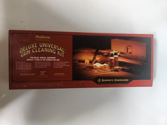 Outers Deluxe Universal Gun Cleaning Kit 96231 In Wood Box New Old Stock
