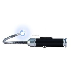 Real Avid AVBR101-B Magnetic Bore Light 5″ Flex Neck LED Aluminum Black