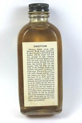 VINTAGE J.C. HIGGINS SEARS ROEBUCK GUN CLEANING SOLVENT ( NEW – SEALED BOTTLE )
