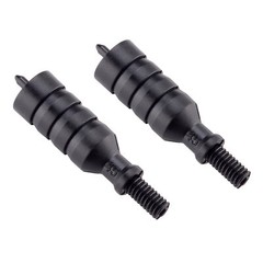 2Pcs .45 Caliber Gunslick Nylon Spear Pointed Jag Gun Clean Tip Accessories
