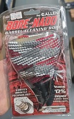 NEW! Allen #70586 Bore-Nado Barrel Cleaning Rope 20 GAUGE Remington, Colt, Win.