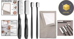 Silver Cleaning Kit – Ultra-Soft Brushes & Polish Cloths for All Jewelry