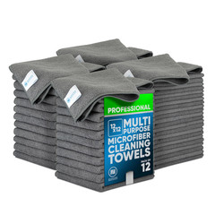 Microfiber Wholesale 12 X 12 Mw Pro Multi-Surface Microfiber Cleaning Cloths
