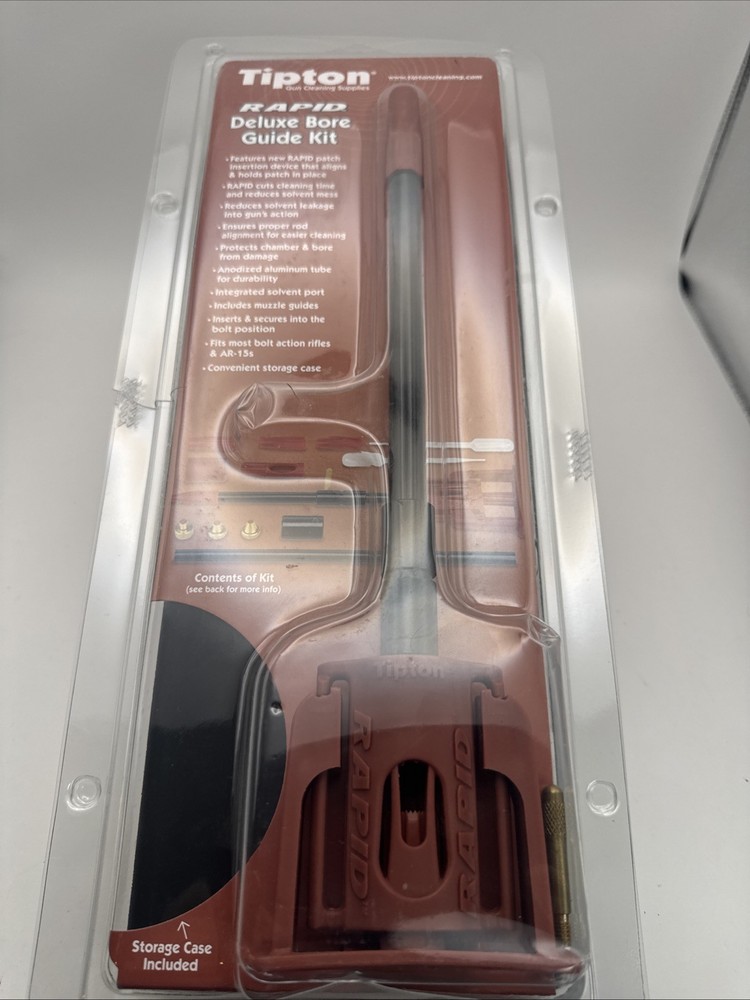 Tipton Rapid Deluxe Bore Guide Kit NEW!! # 777999