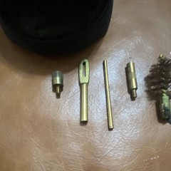 Gun Cleaning Kit w/ Case, Cleaning Rod/Cable, Bore Brush & Connector