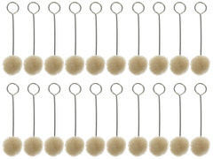 Birchwood Wire handled Swauber Applicators Large Pack of 20 41110