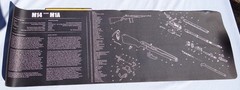 MForteen***MOne Alpha 12”x36” Rifle Cleaning Gunsmithing Firearm Maintenance Mat